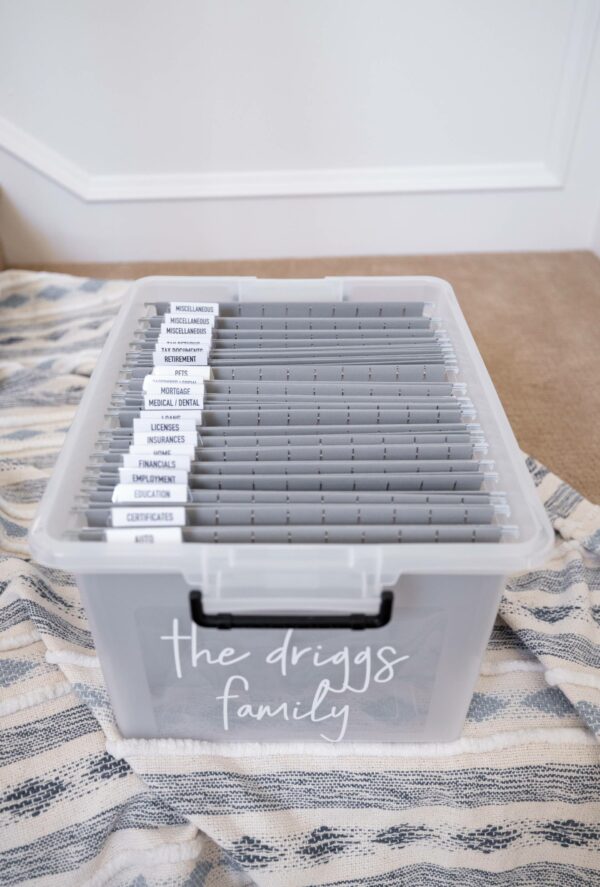 IMPORTANT DOCUMENTS BOX - Image 4