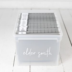 MISSIONARY MEMORY BOX STARTER KIT